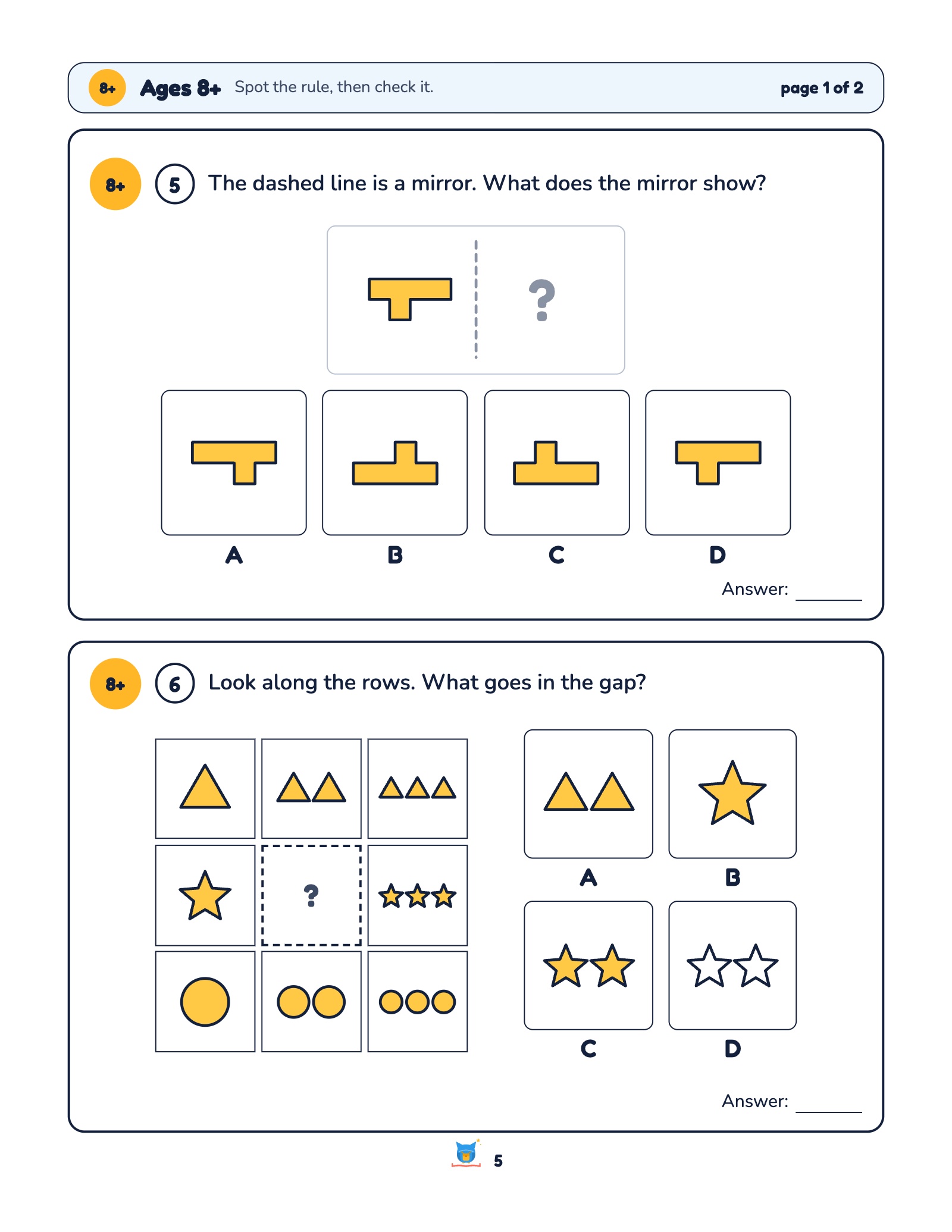 Free Puzzle Pack: puzzles for ages 8+